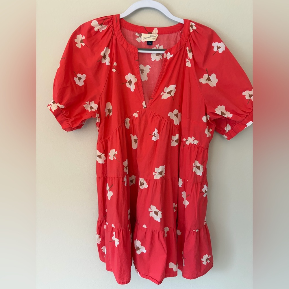 Easy Red Mini Dress |Universal Thread